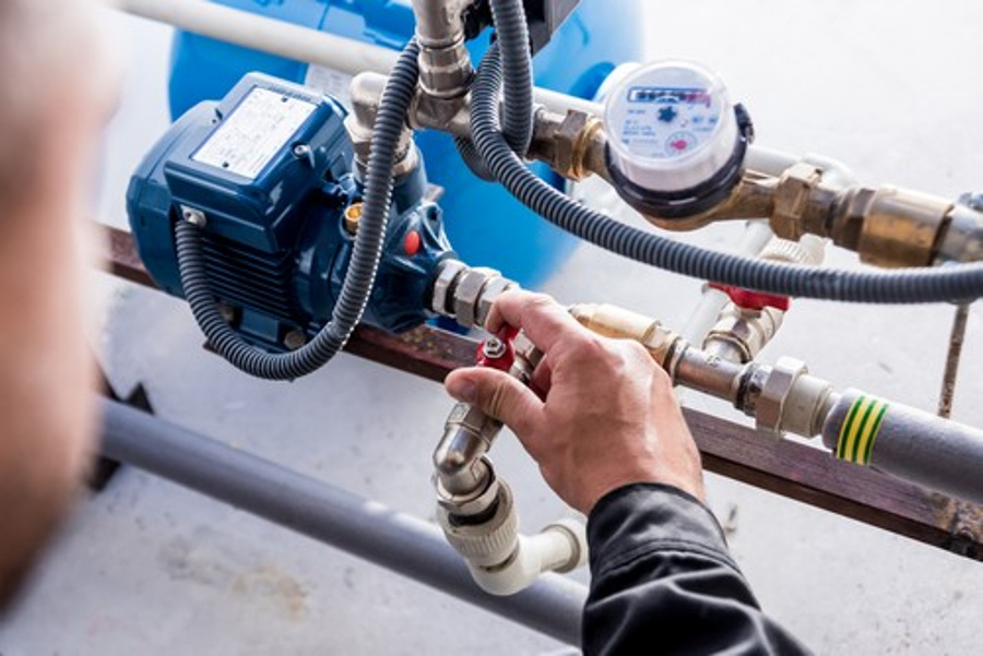 installation mitigeur rabattable